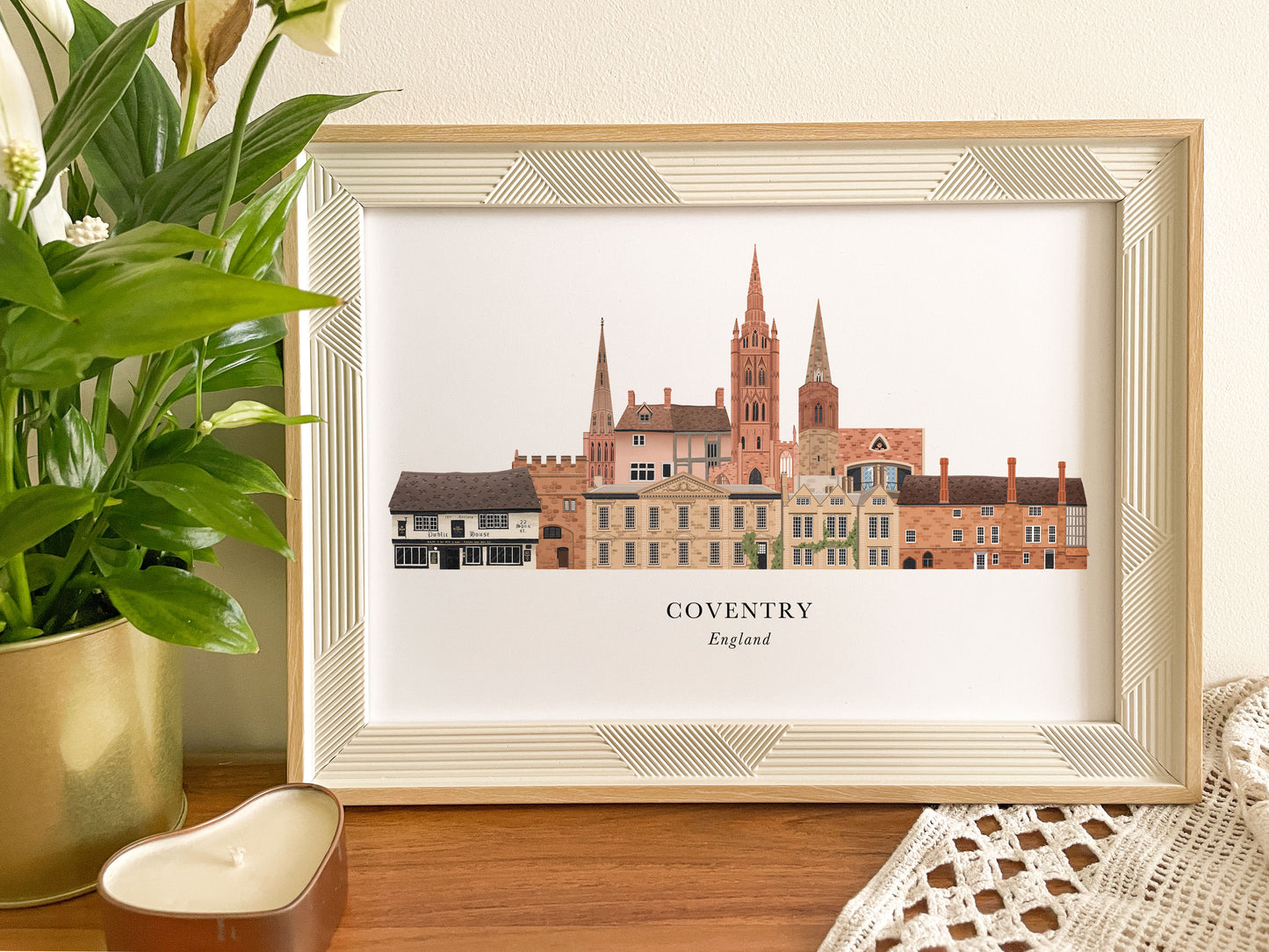 Coventry Skyline Print