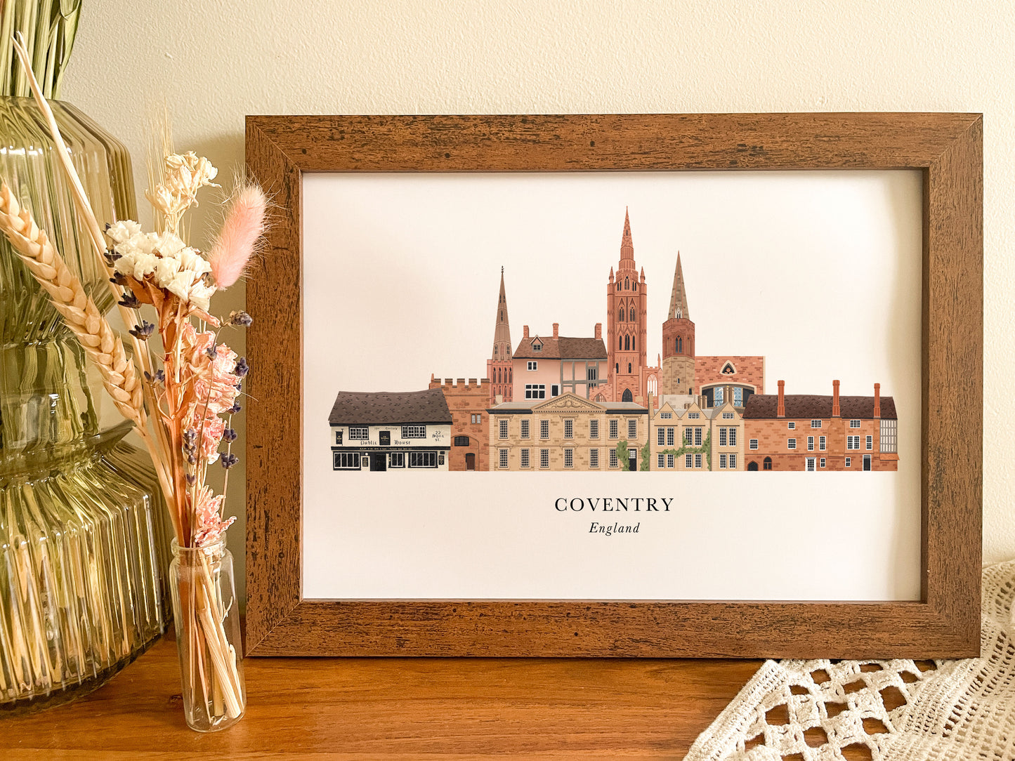 Coventry Skyline Print