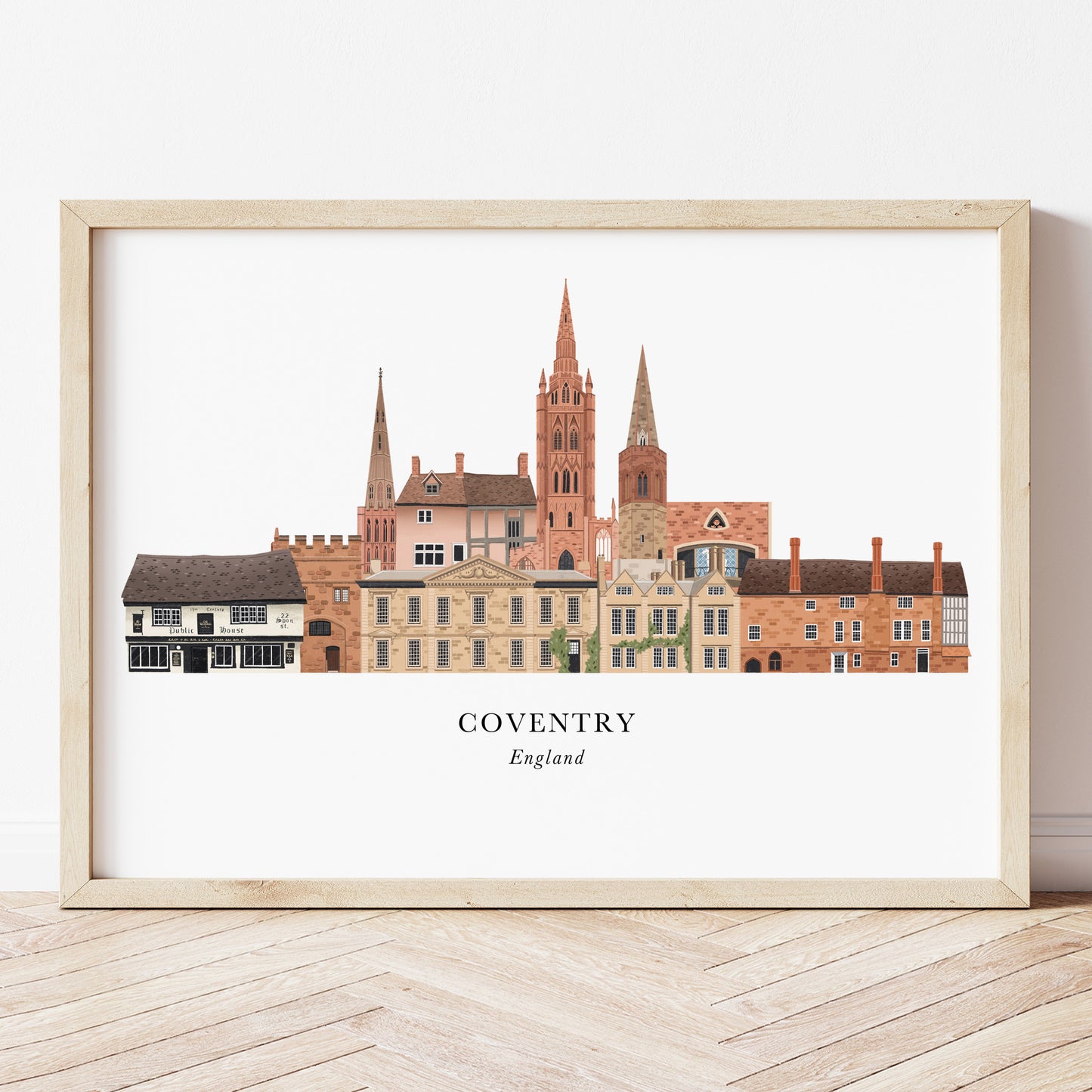 Coventry Skyline Print