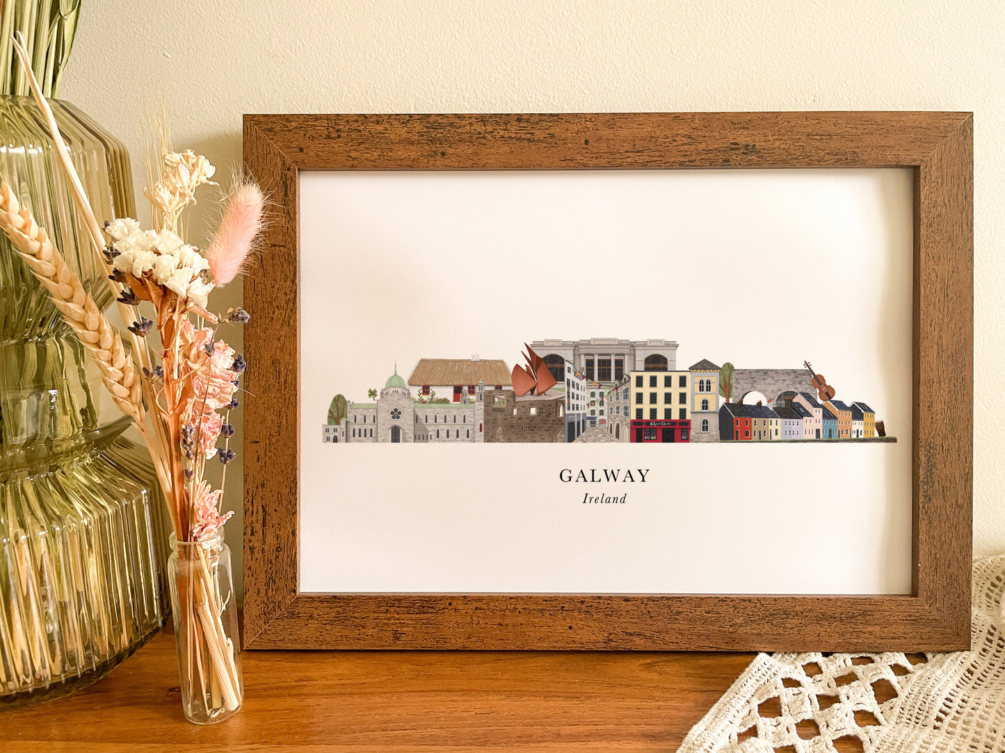 Galway Skyline Print
