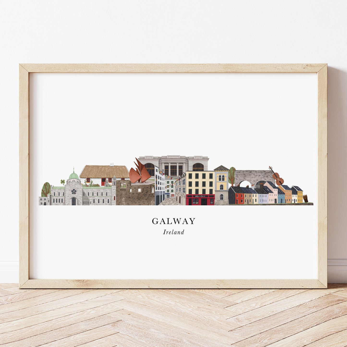 Galway Skyline Print