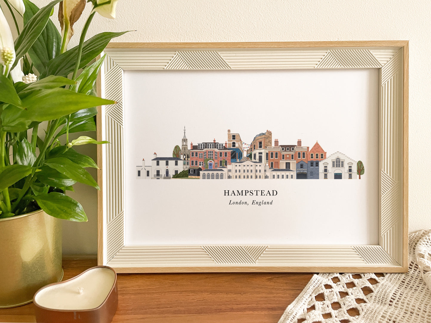 Hampstead Skyline Print