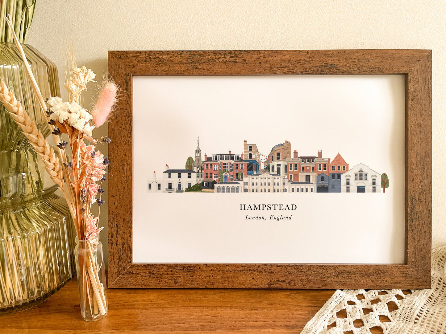 Hampstead Skyline Print