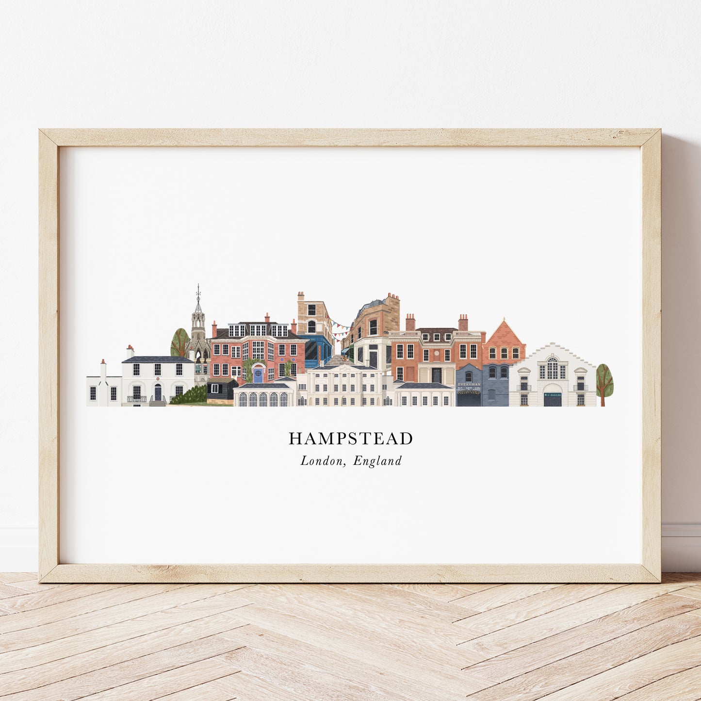Hampstead Skyline Print