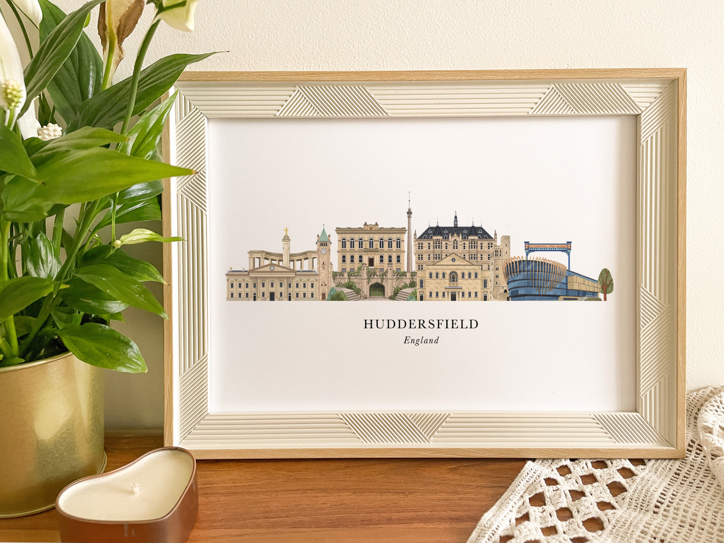 Huddersfield Skyline Print