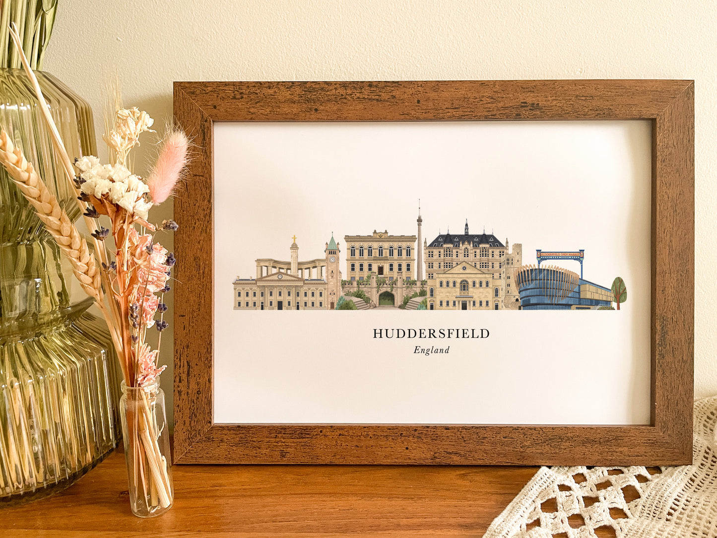 Huddersfield Skyline Print