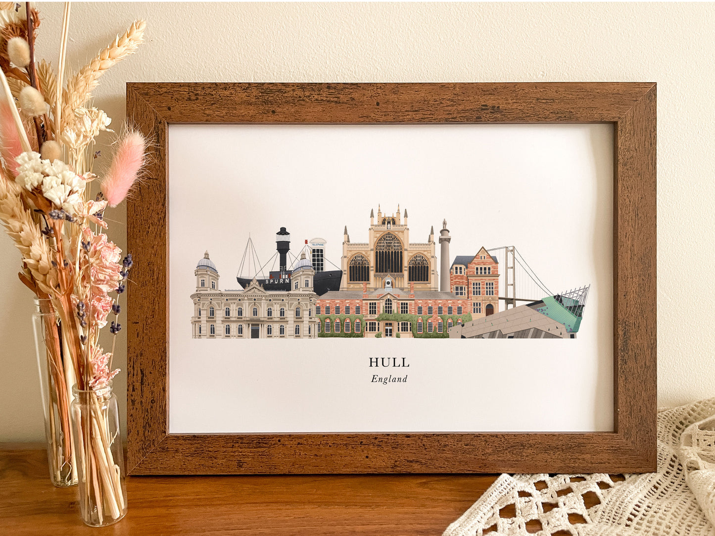 Hull Skyline Print