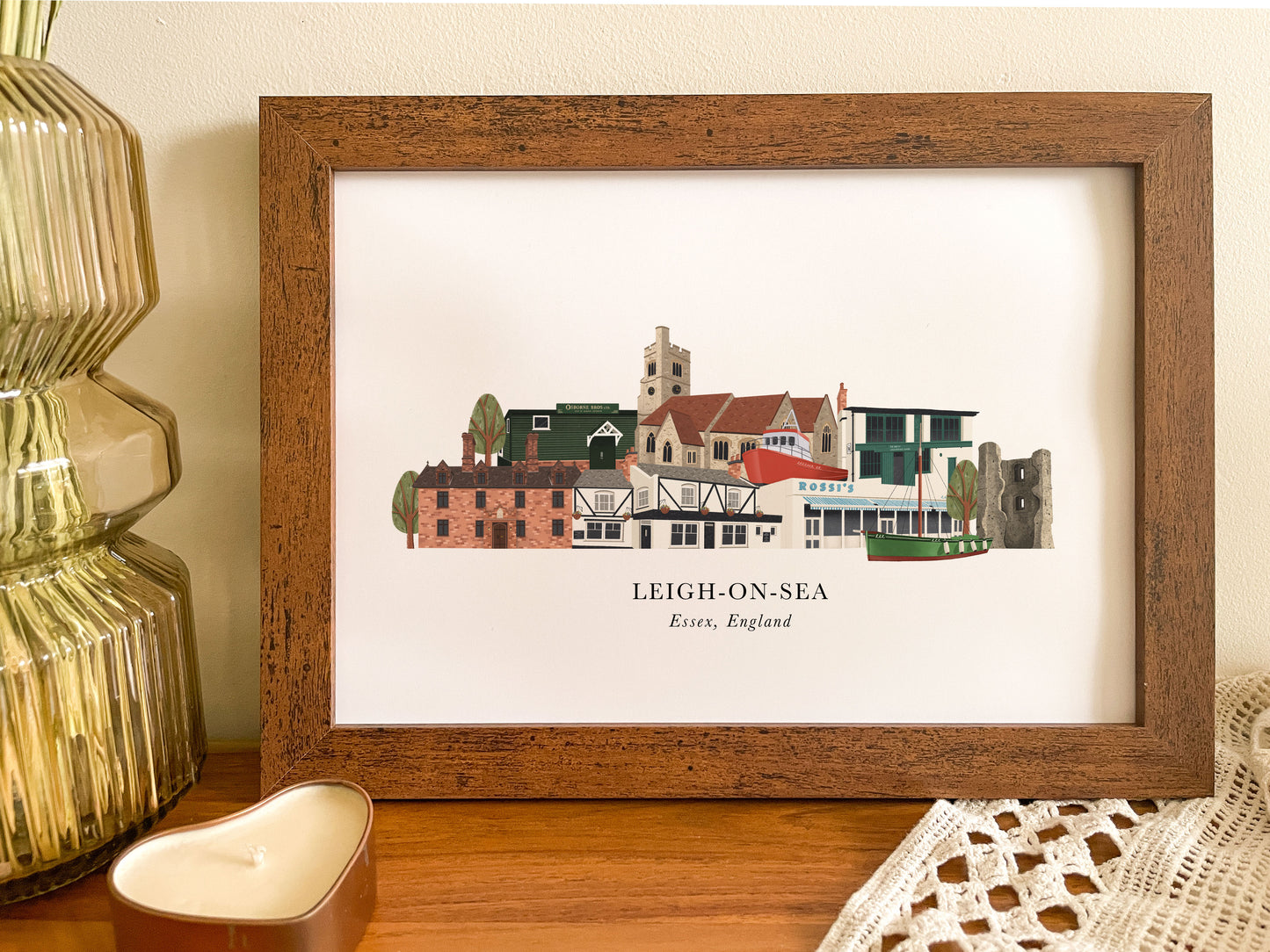 Leigh-on-Sea Skyline Print