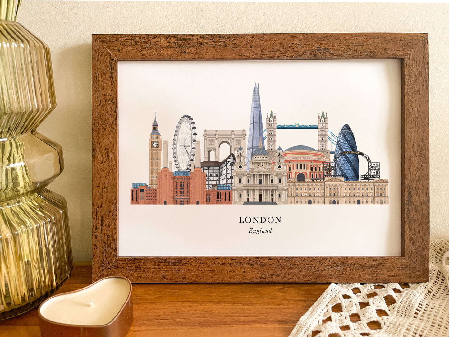 London Skyline Print