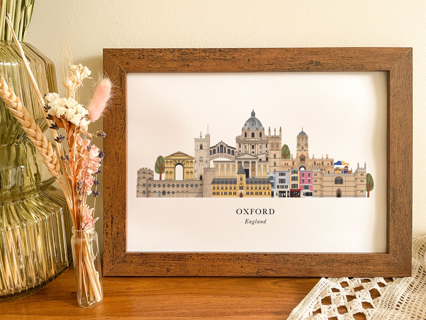 Oxford Skyline Print