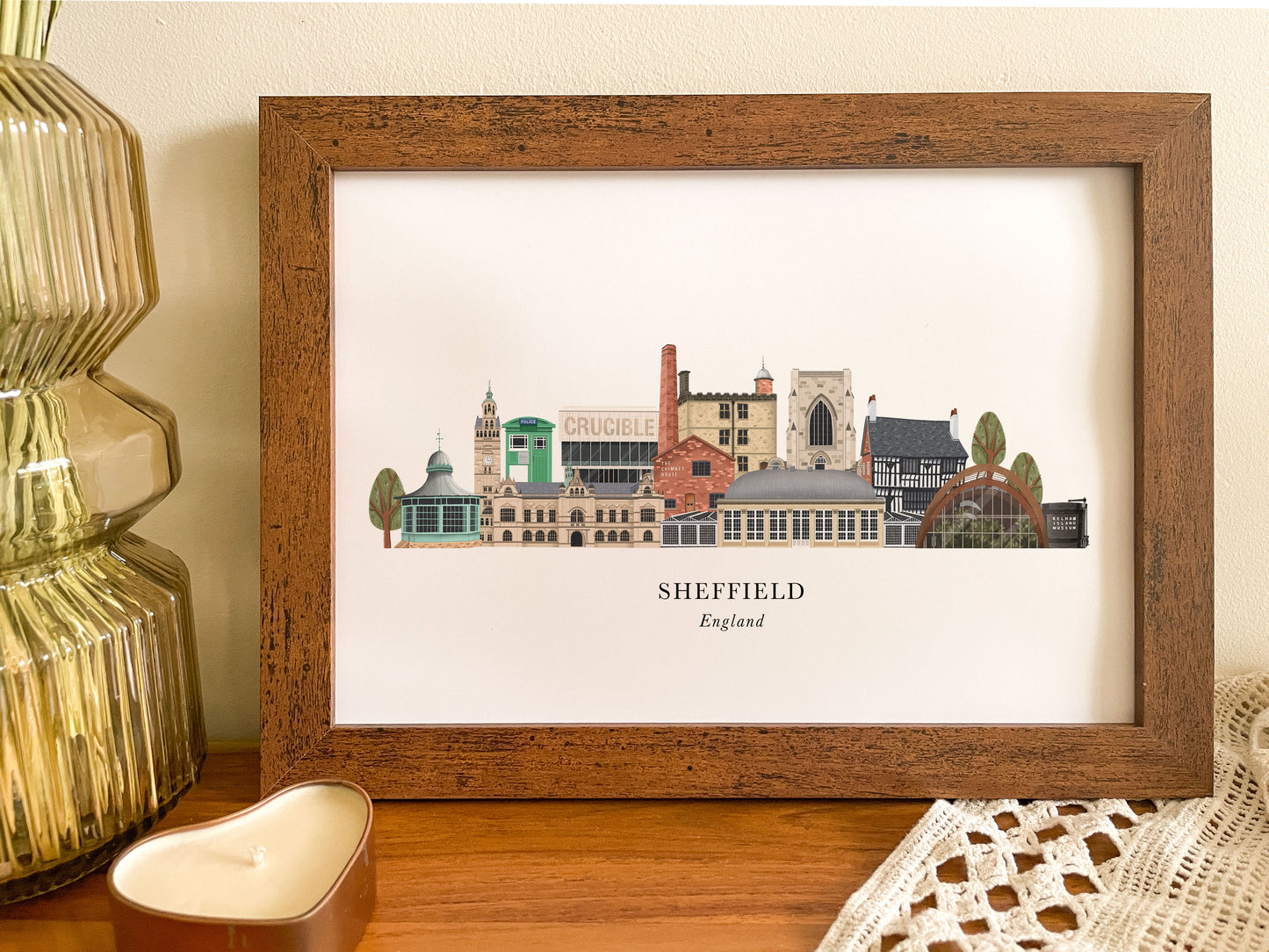 Sheffield Skyline Print