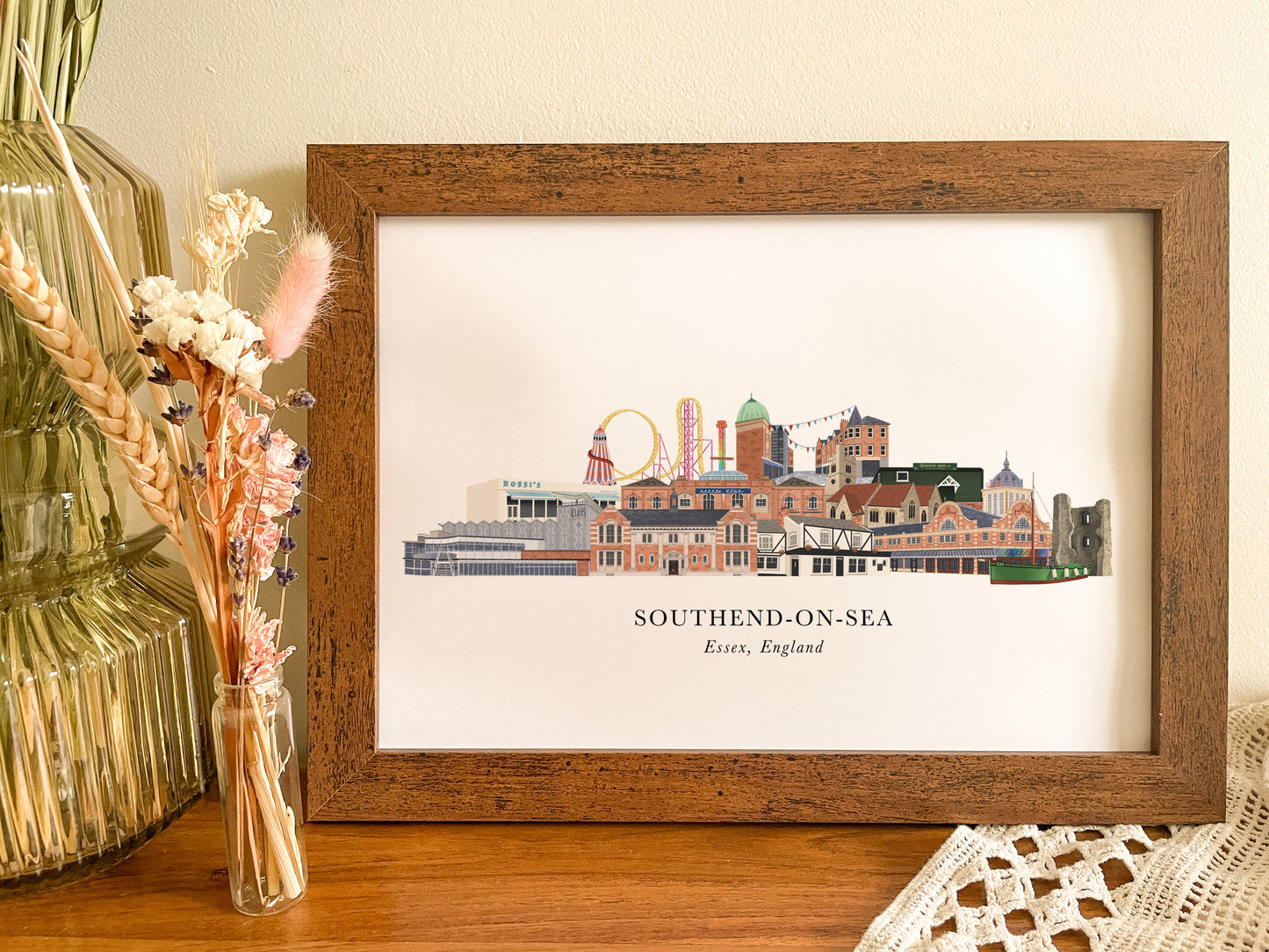 Southend-on-Sea Skyline Print