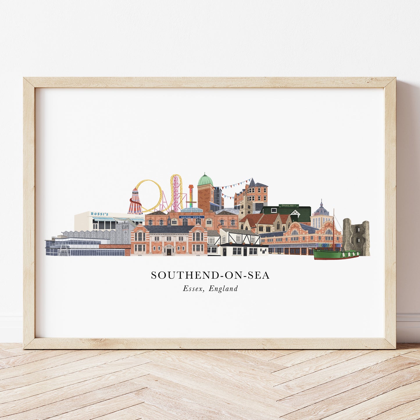 Southend-on-Sea Skyline Print