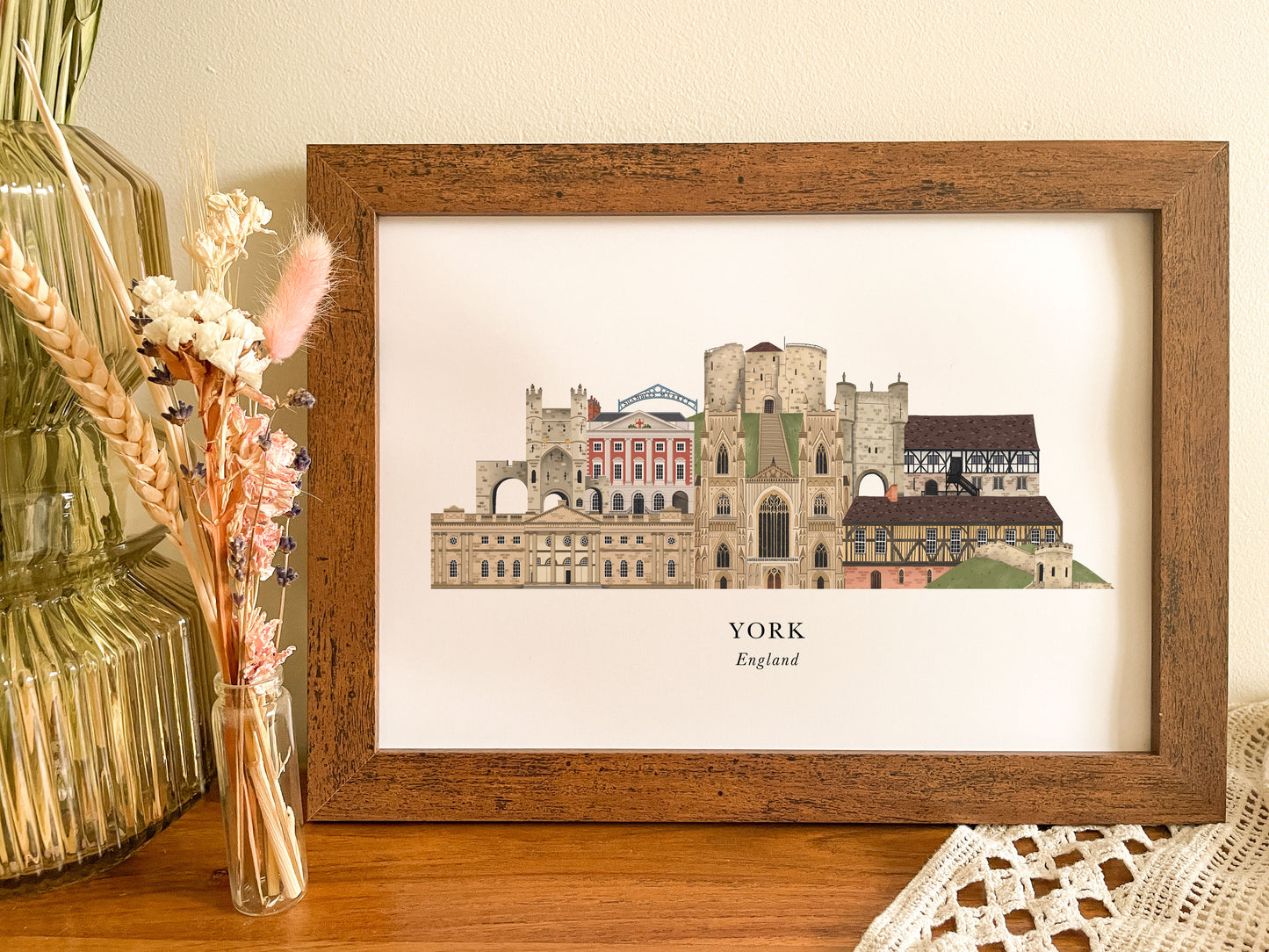 York Skyline Print