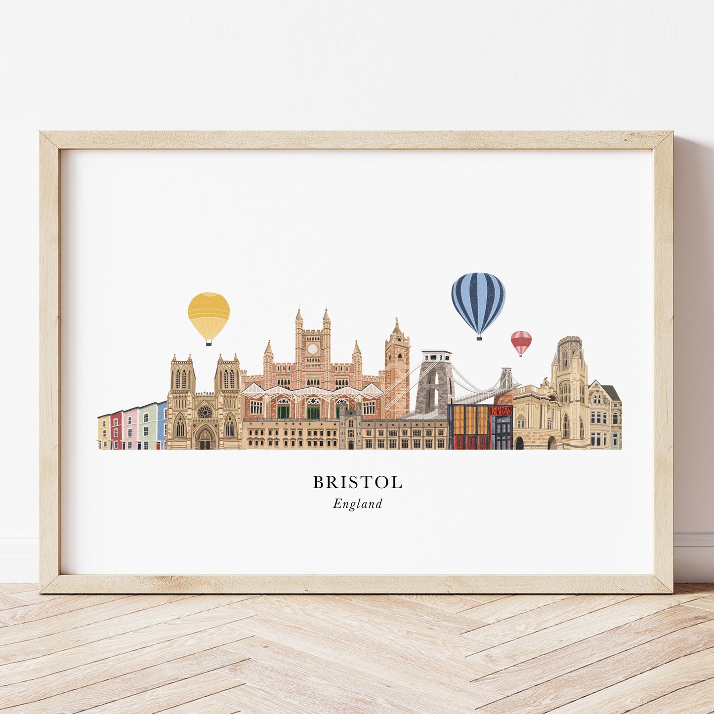 Bristol Skyline Print