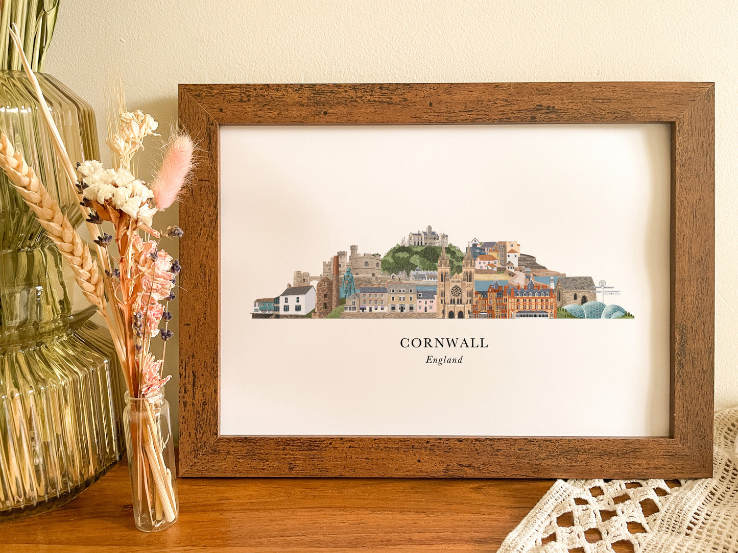 Cornwall Skyline Print