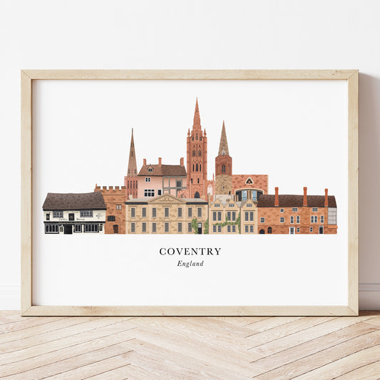 Coventry Skyline Print