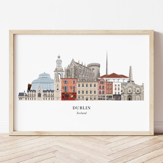 Dublin Skyline Print