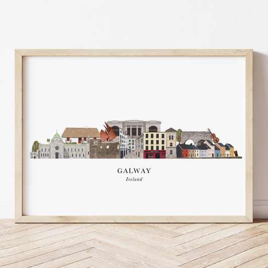 Galway Skyline Print