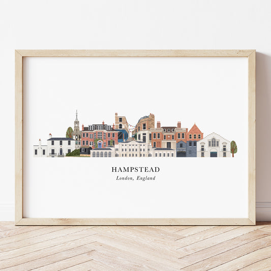 Hampstead Skyline Print