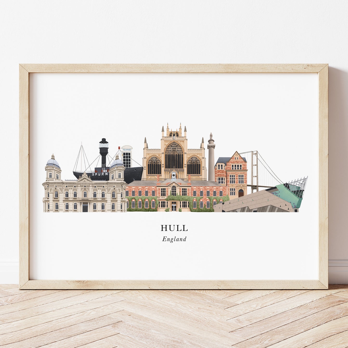 Hull Skyline Print