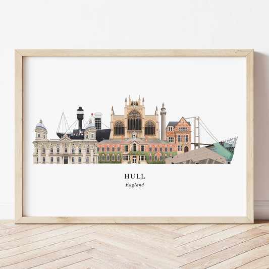 Hull Skyline Print