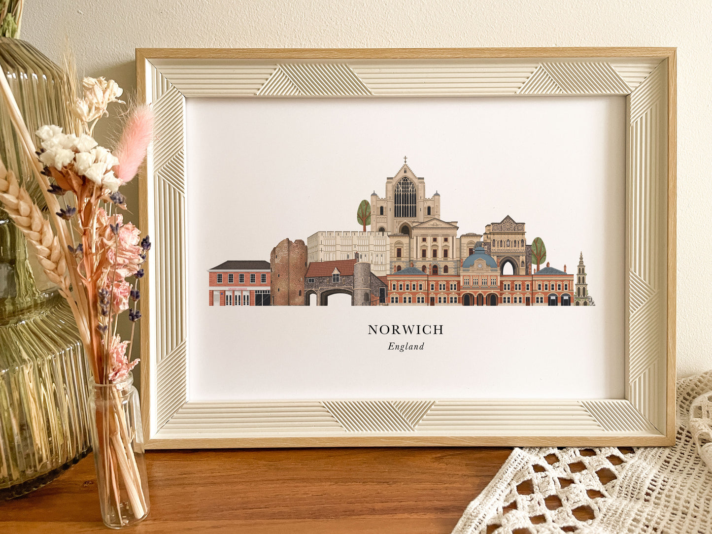 Norwich Skyline Print