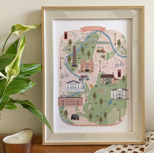 Richmond Illustrated Map