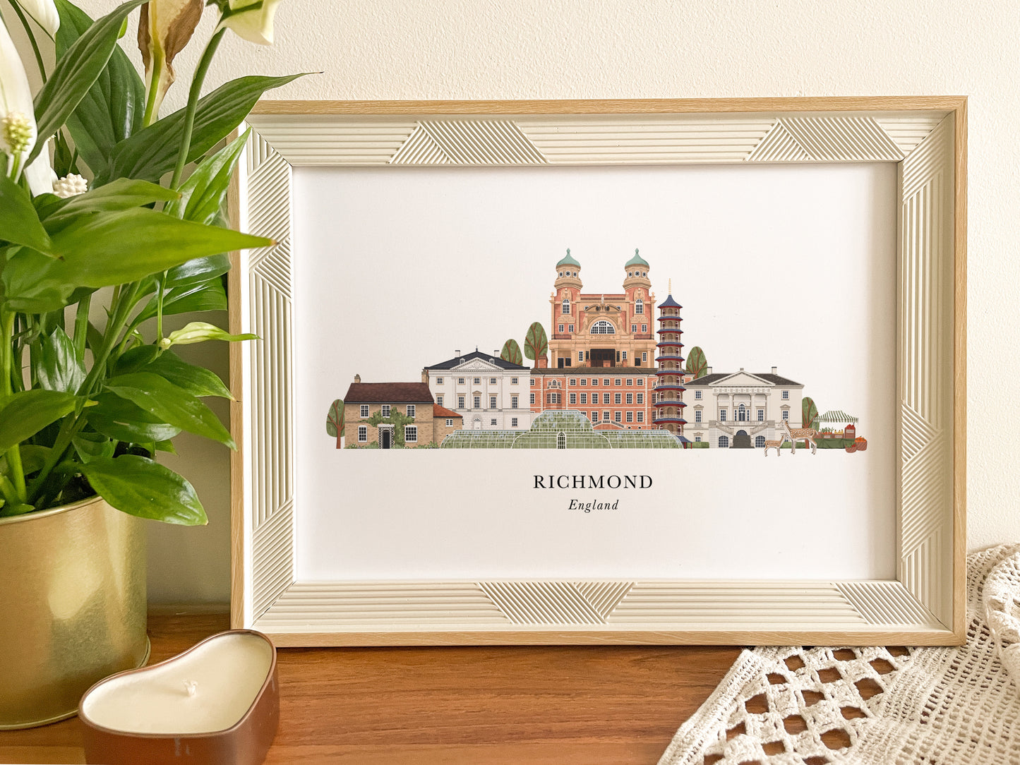 Richmond Skyline Print