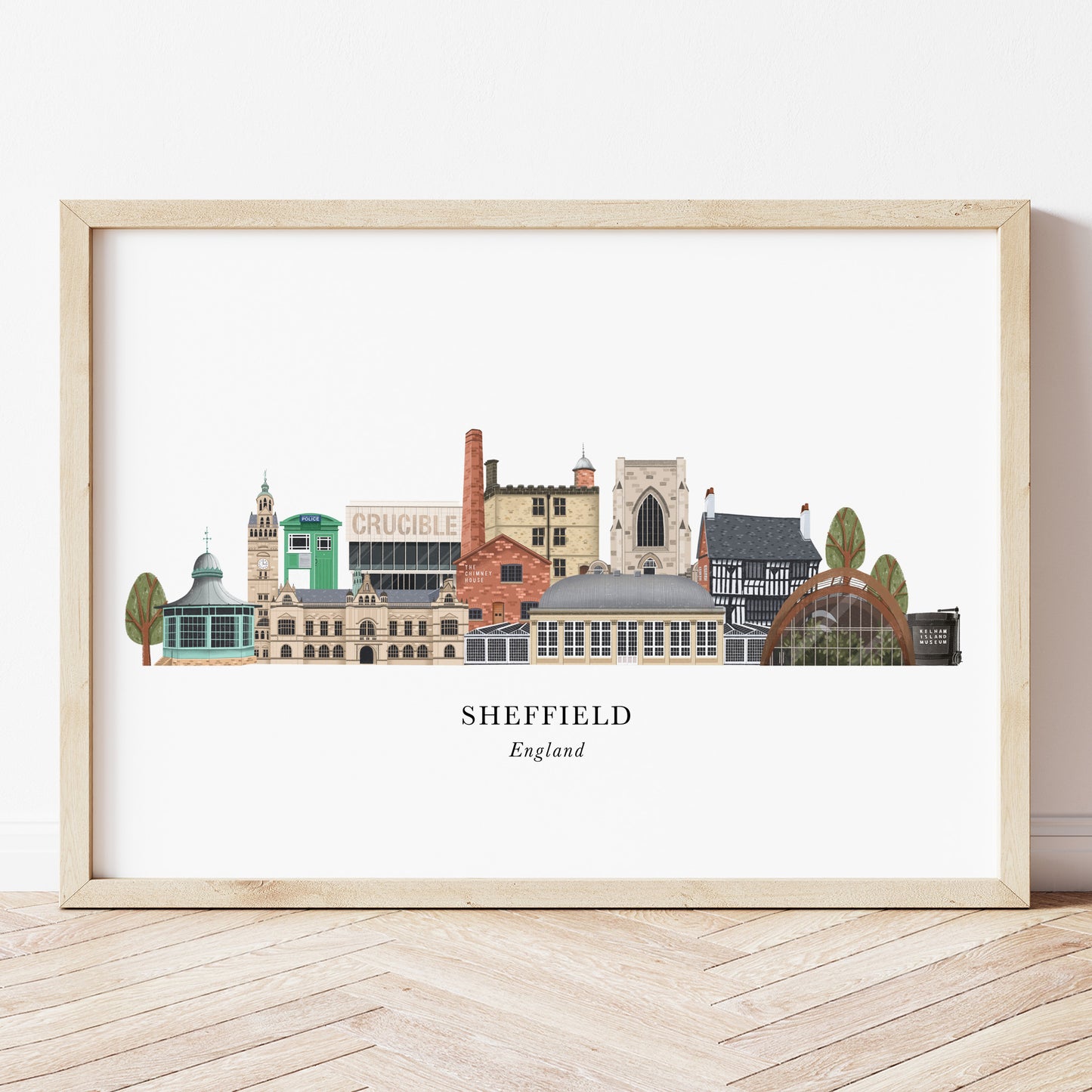 Sheffield Skyline Print