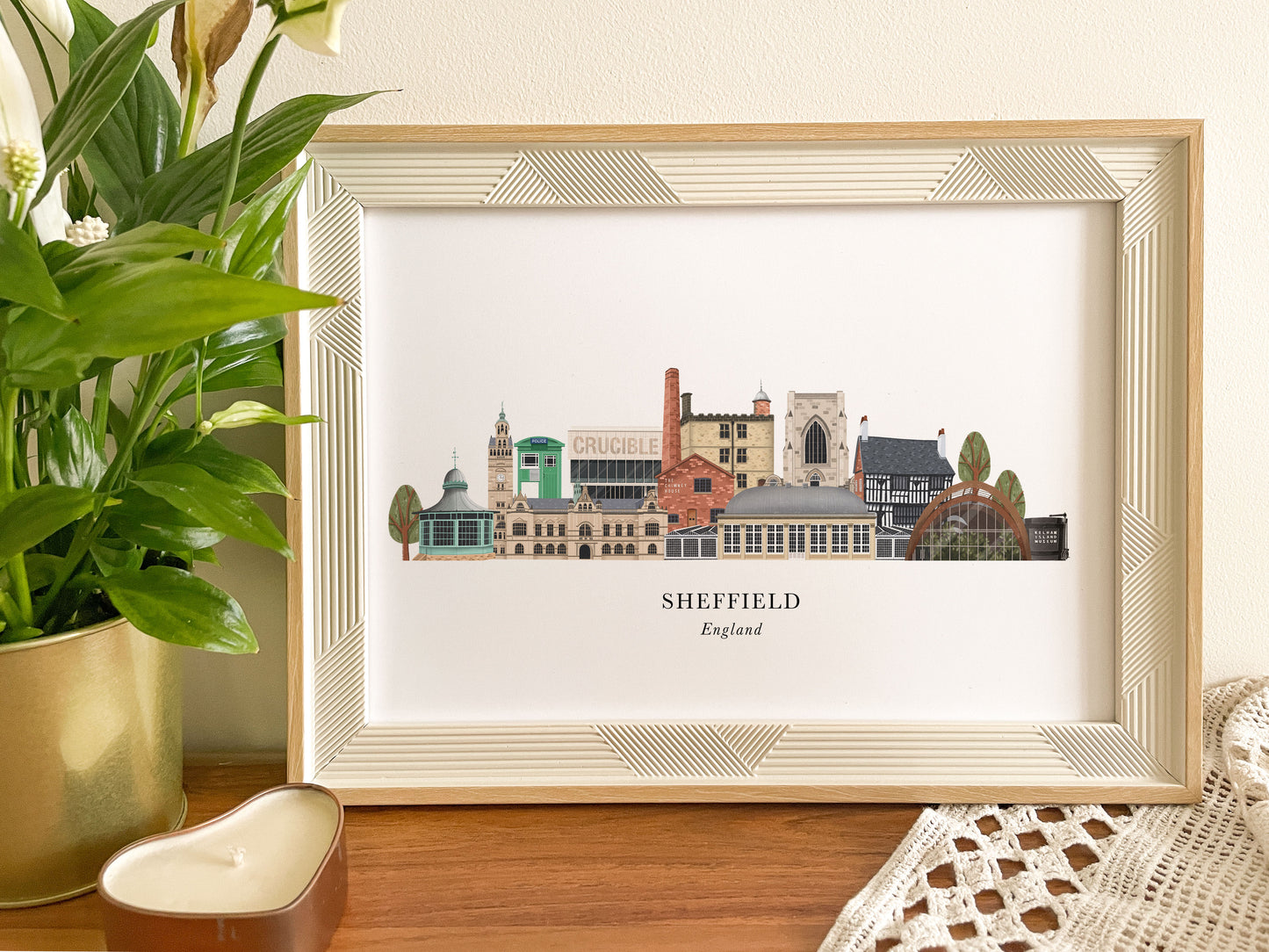 Sheffield Skyline Print