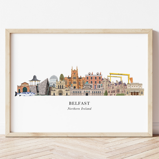 Belfast Skyline Print